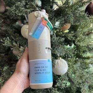 LARQ "Mojave Dune" Beige water bottle